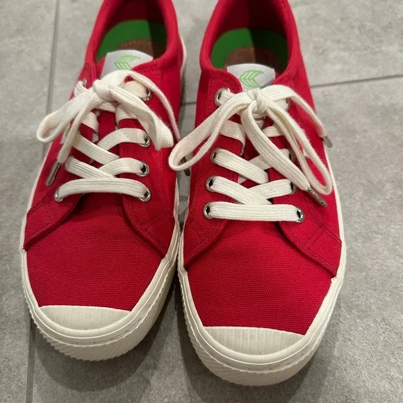 Cariuma Shoes Cariuma Oca Canvas Sneakers Womens Red Poshmark